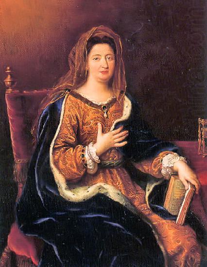 Francoise d'Aubigne, marquise de Maintenon, Pierre Mignard